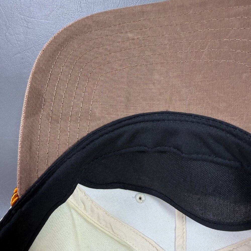 Yellowstone Ranch Hat Snapback Rope Brim Tan Brown Cowboy Paramount TV NWT *READ - Picture 9 of 12